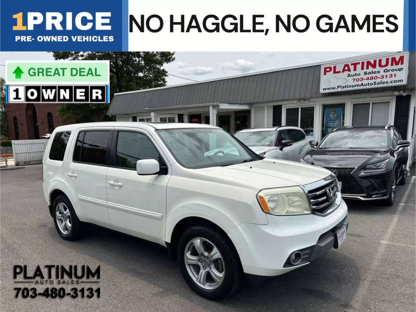 2014 Honda Pilot EX-L — SUV — 104,415 mi — Arlington, VA