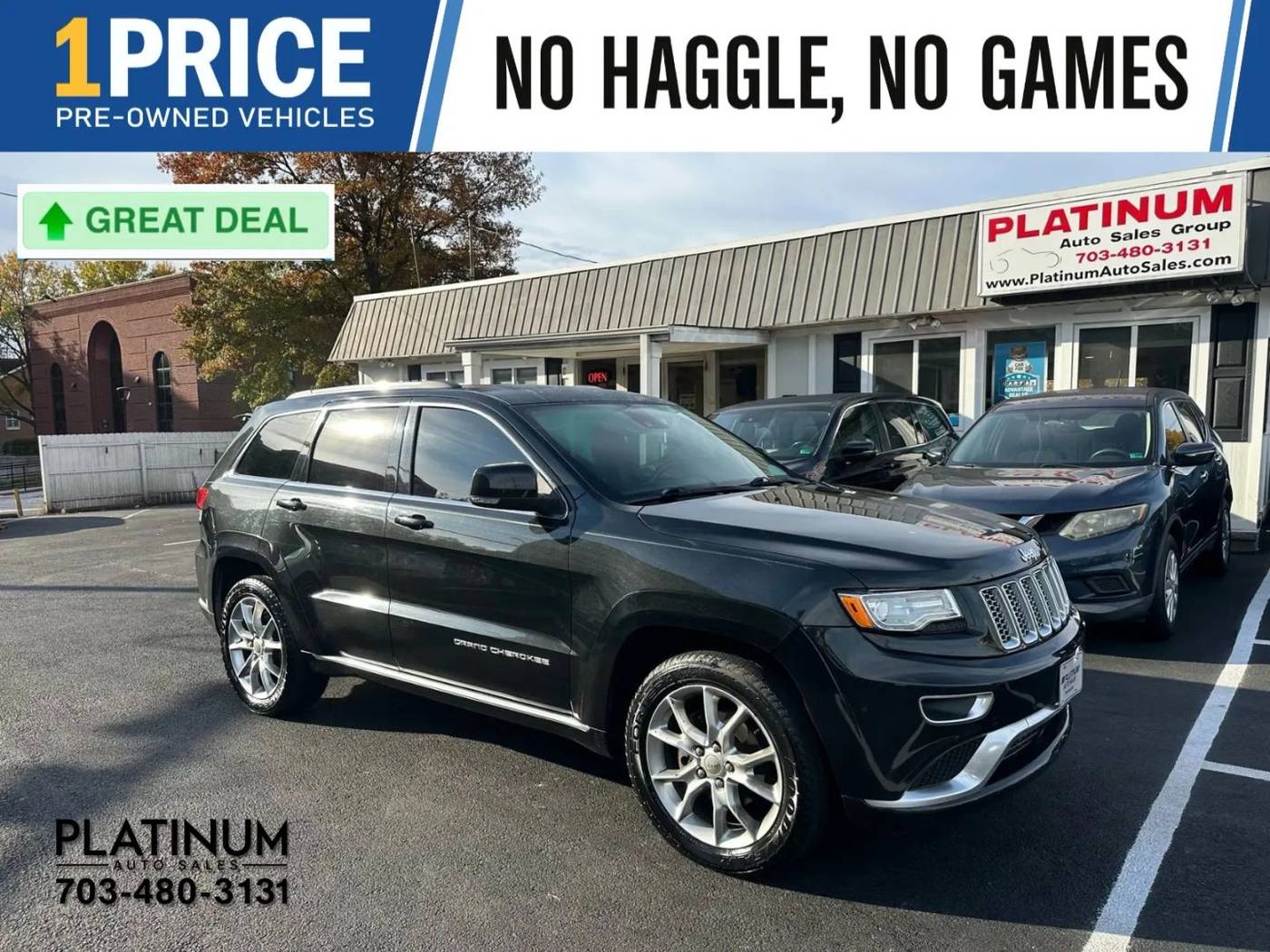 2015 Jeep Grand Cherokee Summit — SUV — 150,973 mi — Arlington, VA
