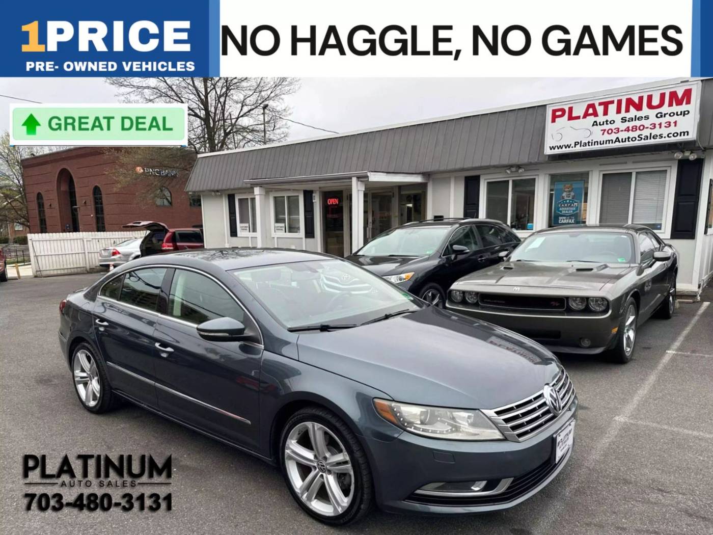 2013 Volkswagen CC R-Line — Sedan — 144,270 mi — Arlington, VA