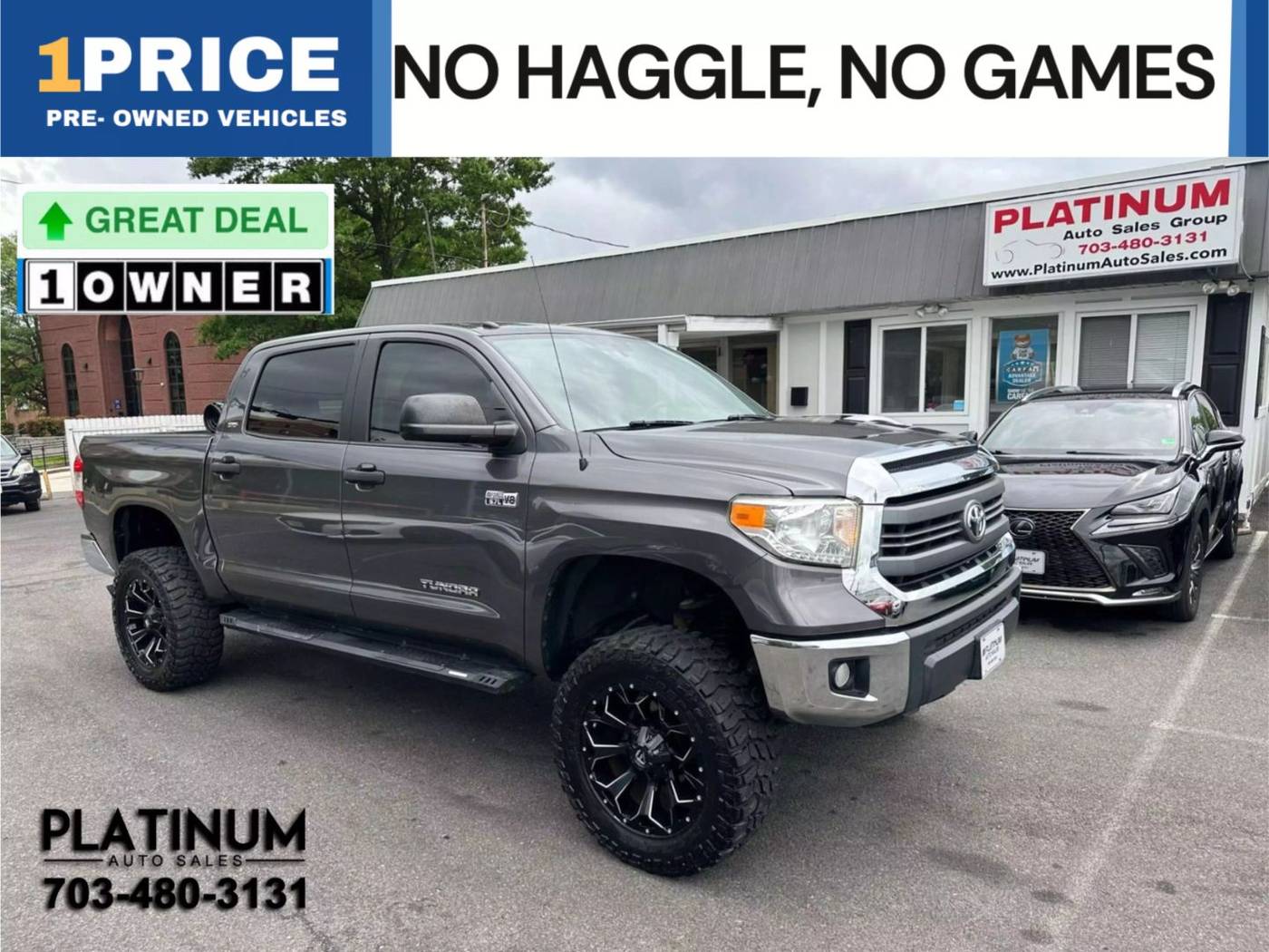 2015 Toyota Tundra SR5 — Pickup Truck — 110,413 mi — Arlington, VA