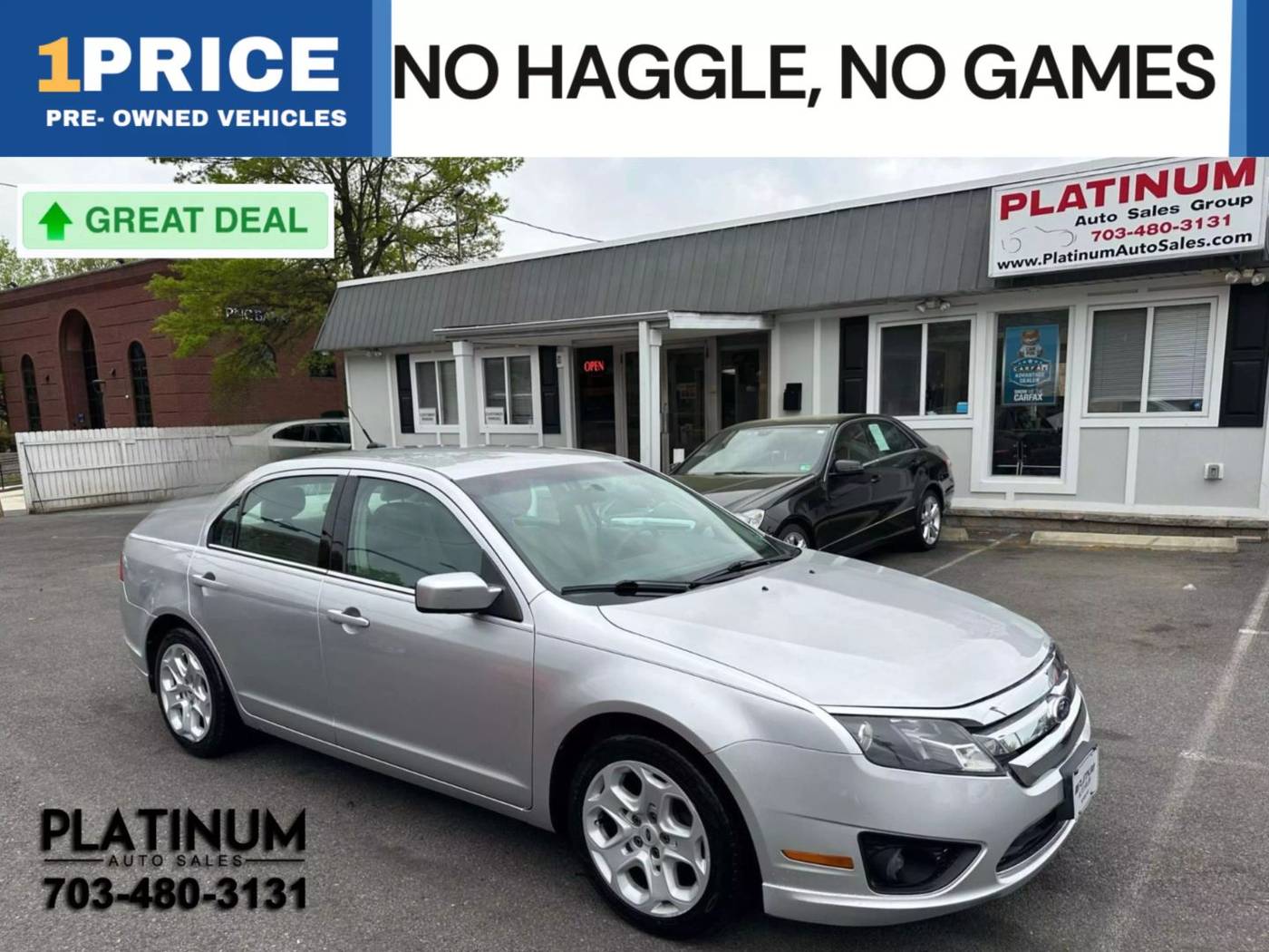 2011 Ford Fusion SE — Sedan — 137,909 mi — Arlington, VA