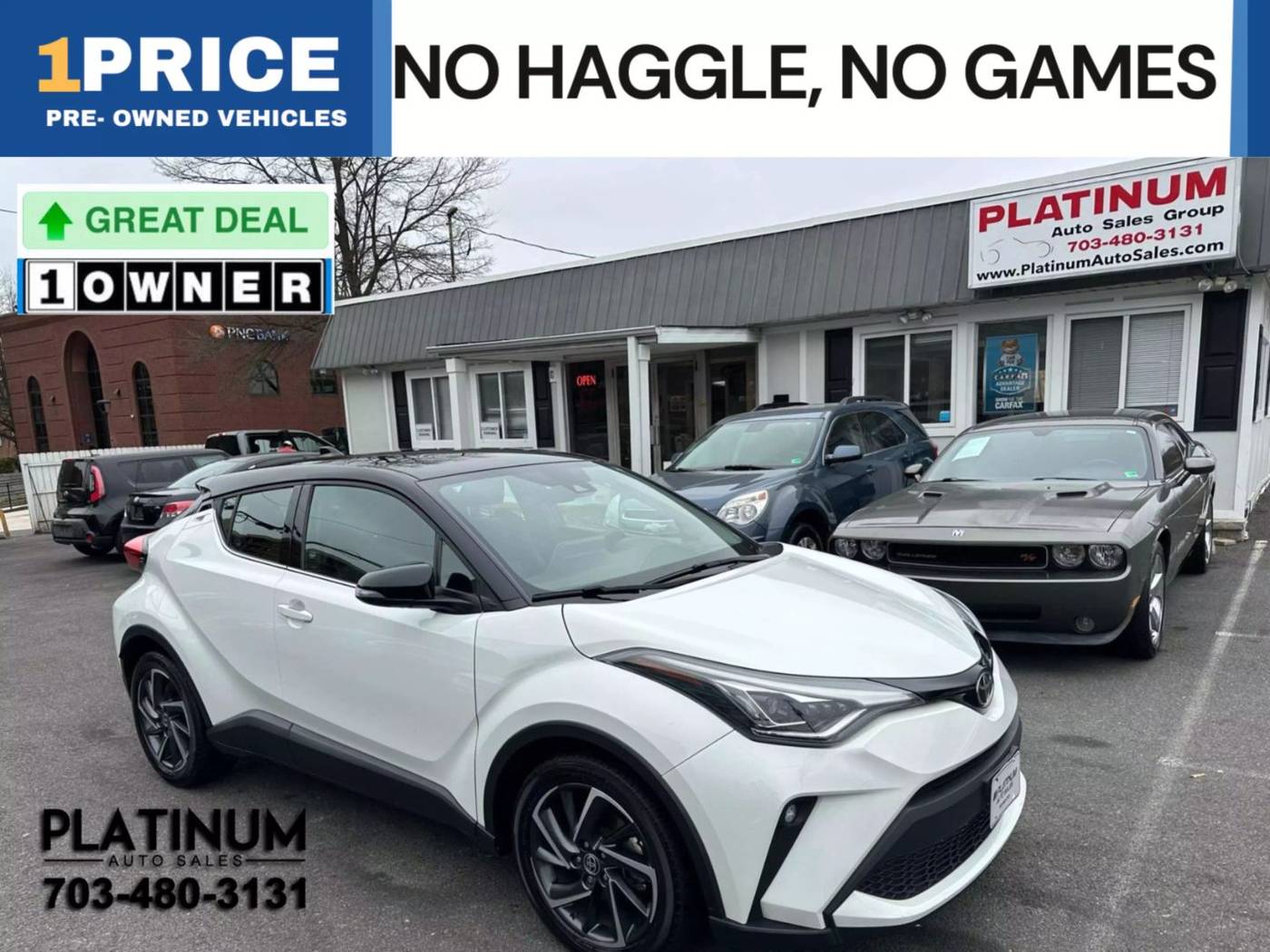 2021 Toyota C-HR Limited — SUV — 66,994 mi — Arlington, VA