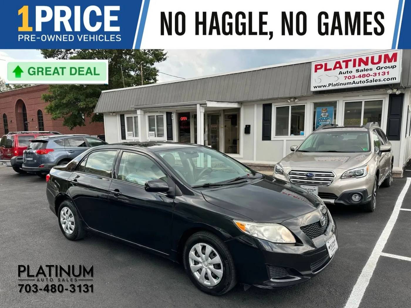 2010 Toyota Corolla S — Sedan — 138,592 mi — Arlington, VA