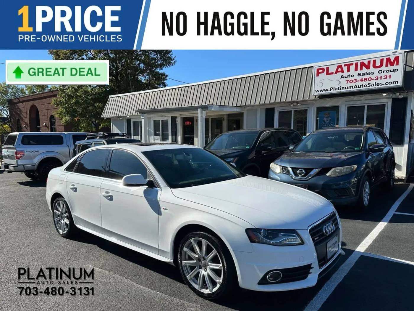 2012 Audi A4 Prestige — Sedan — 131,929 mi — Arlington, VA