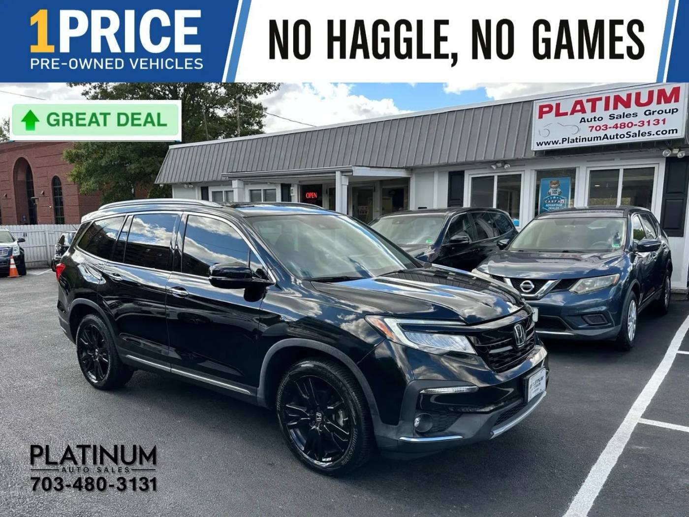2019 Honda Pilot Touring — SUV — 89,783 mi — Arlington, VA