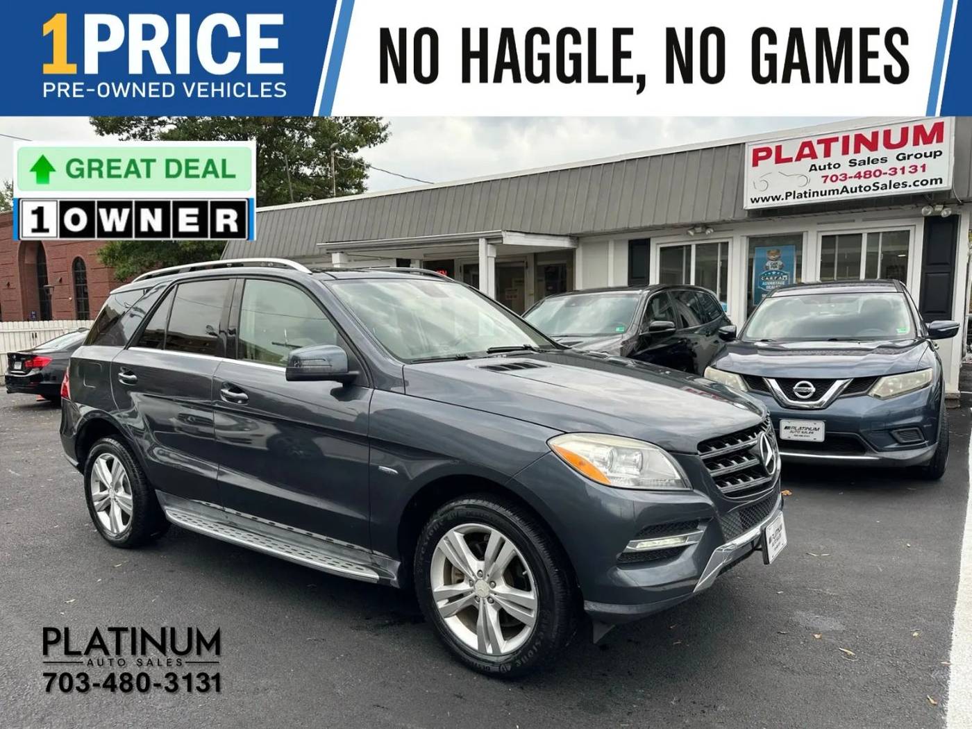 2012 Mercedes-Benz M-Class ML 350 — SUV — 83,113 mi — Arlington, VA