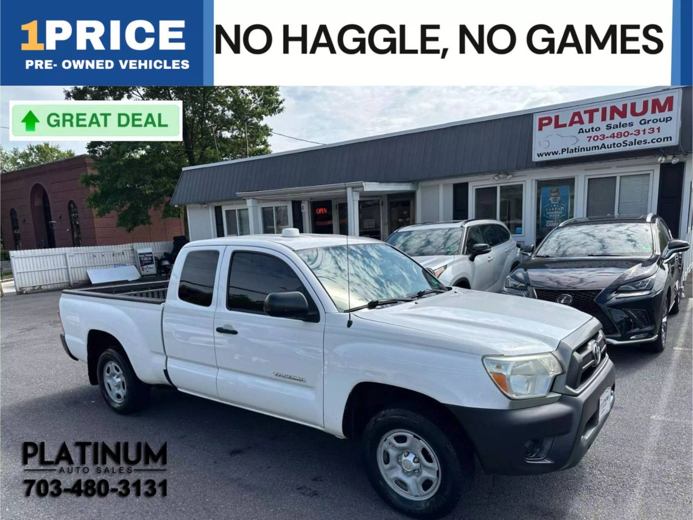 2014 Toyota Tacoma Base — Pickup Truck — 73,133 mi — Arlington, VA