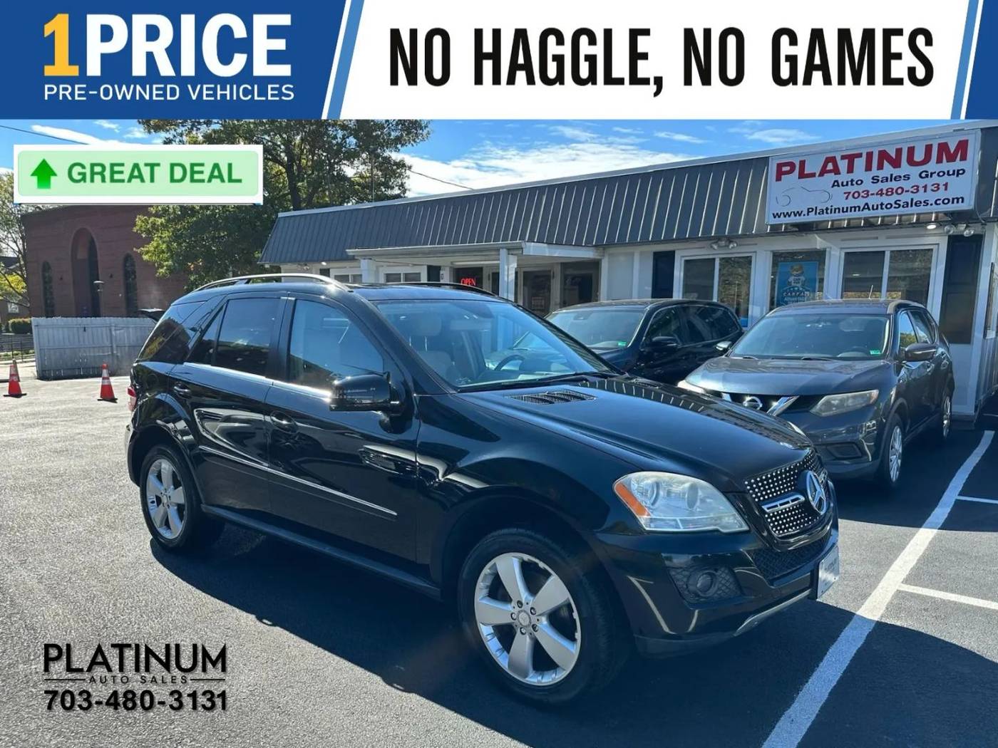 2011 Mercedes-Benz M-Class ML 350 — SUV — 170,165 mi — Arlington, VA