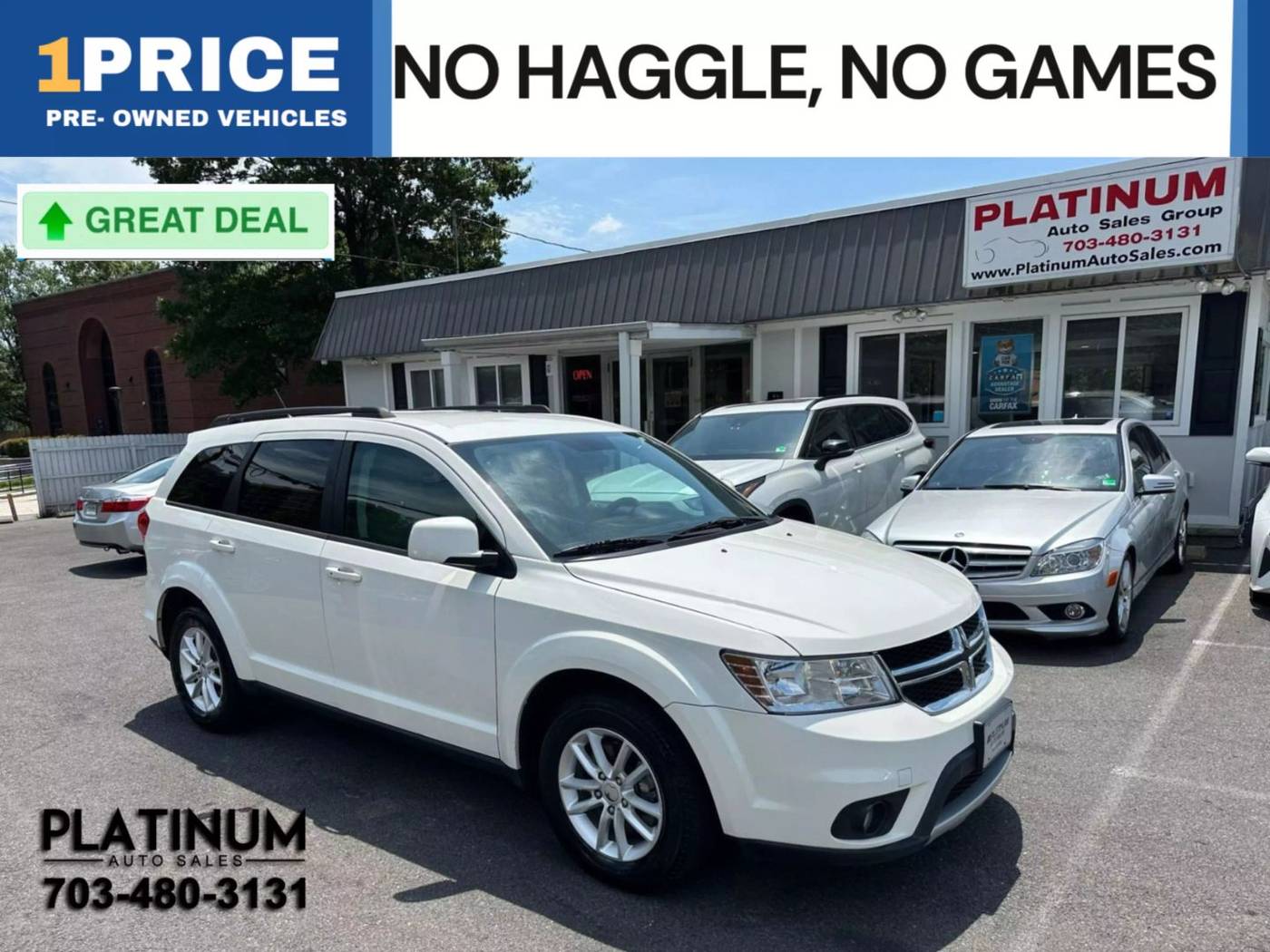 2014 Dodge Journey SXT — SUV — 151,638 mi — Arlington, VA