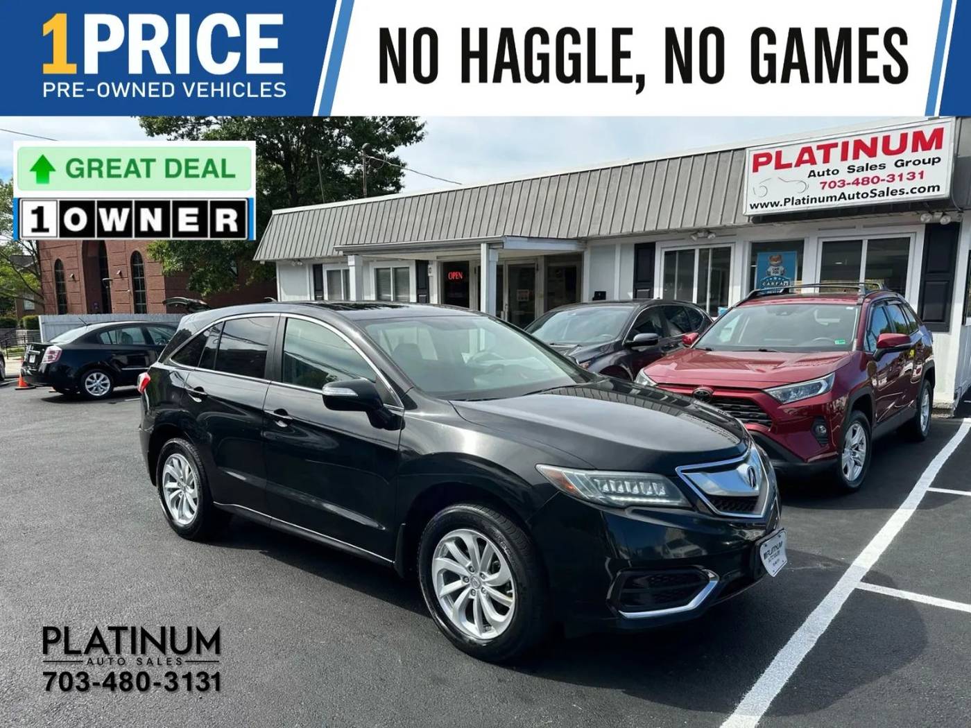 2017 Acura RDX Base — SUV — 193,633 mi — Arlington, VA