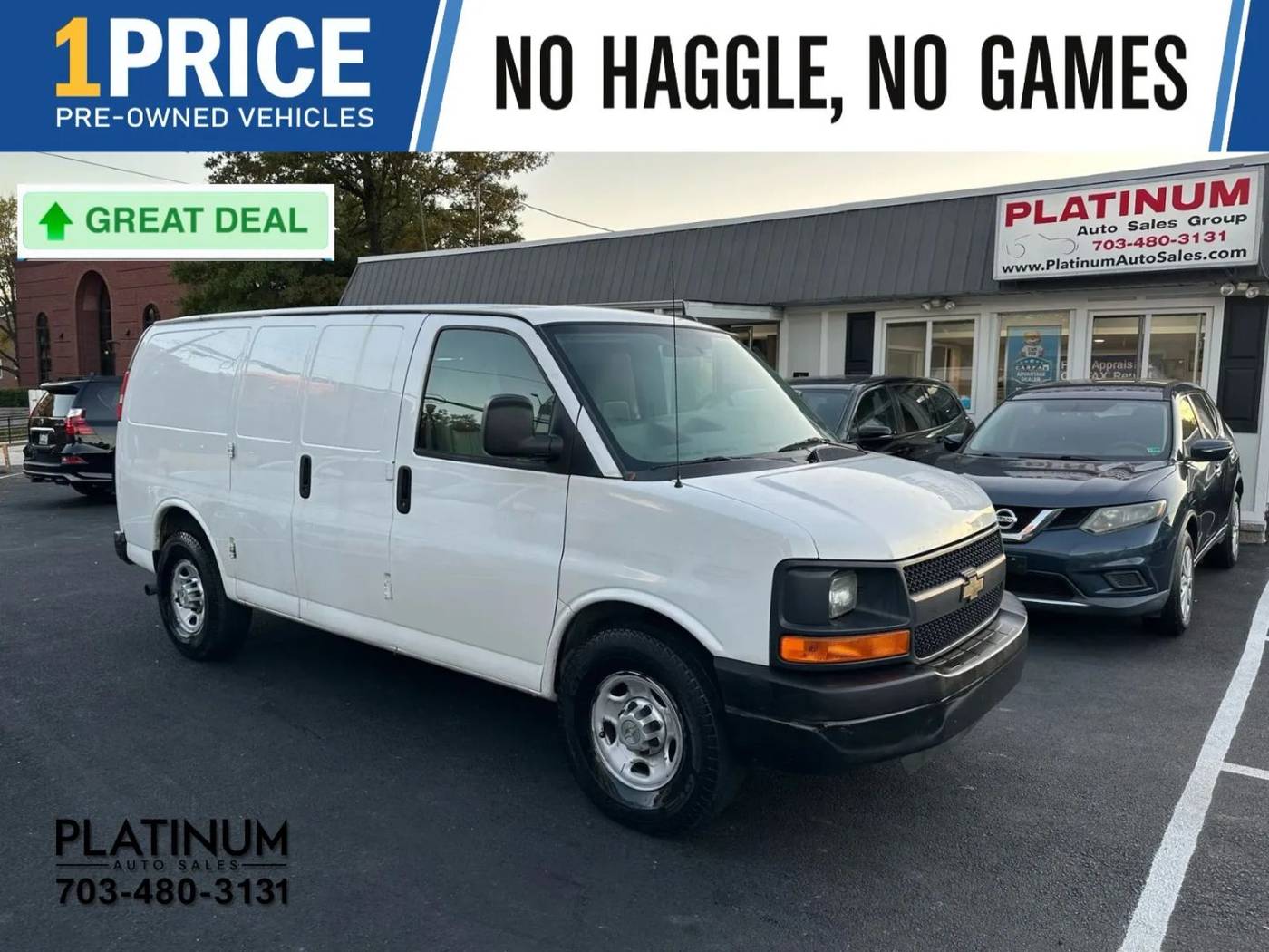 2014 Chevrolet Express Cargo Van Base — Cargo Van — 175,221 mi — Arlington, VA