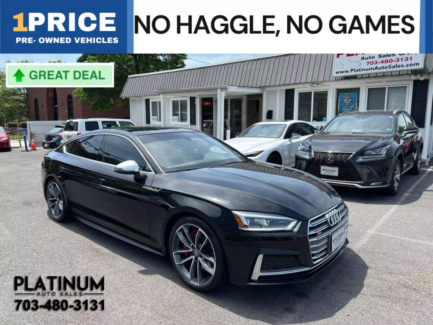 2019 Audi S5 Premium Plus — Hatchback — 42,118 mi — Arlington, VA