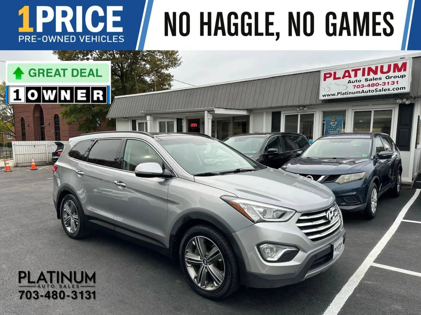 2014 Hyundai Santa Fe Limited — SUV — 96,633 mi — Arlington, VA
