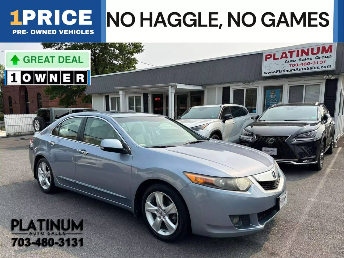 2009 Acura TSX Standard — Sedan — 195,199 mi — Arlington, VA