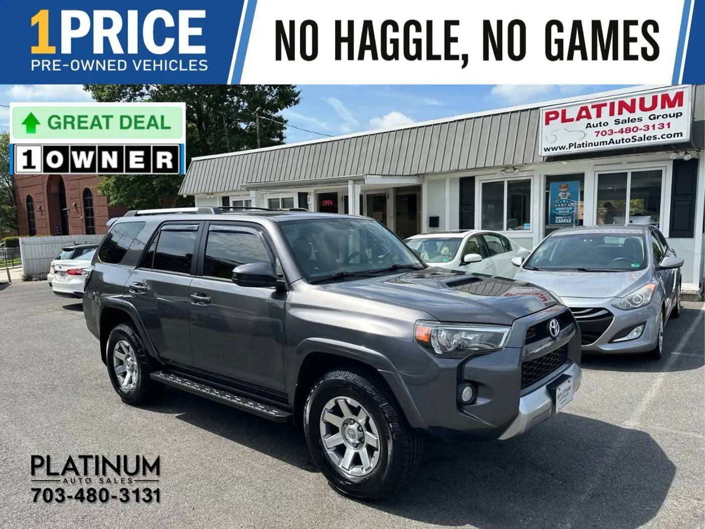 2016 Toyota 4Runner Trail — SUV — 146,270 mi — Arlington, VA