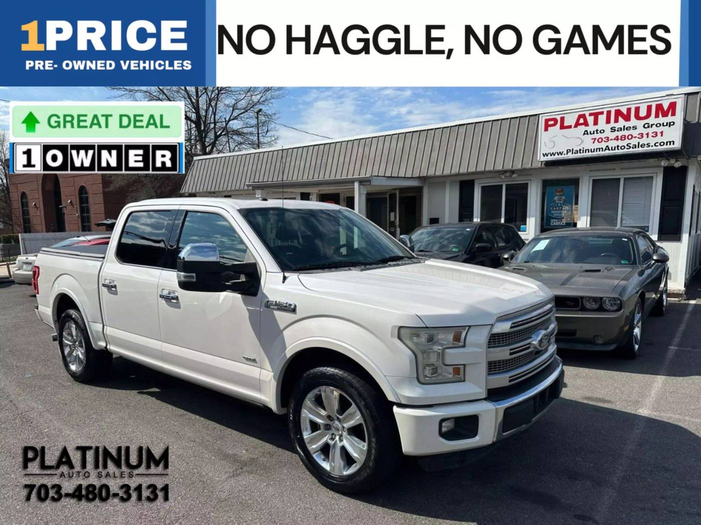 2016 Ford F-150 Platinum — Pickup Truck — 201,813 mi — Arlington, VA