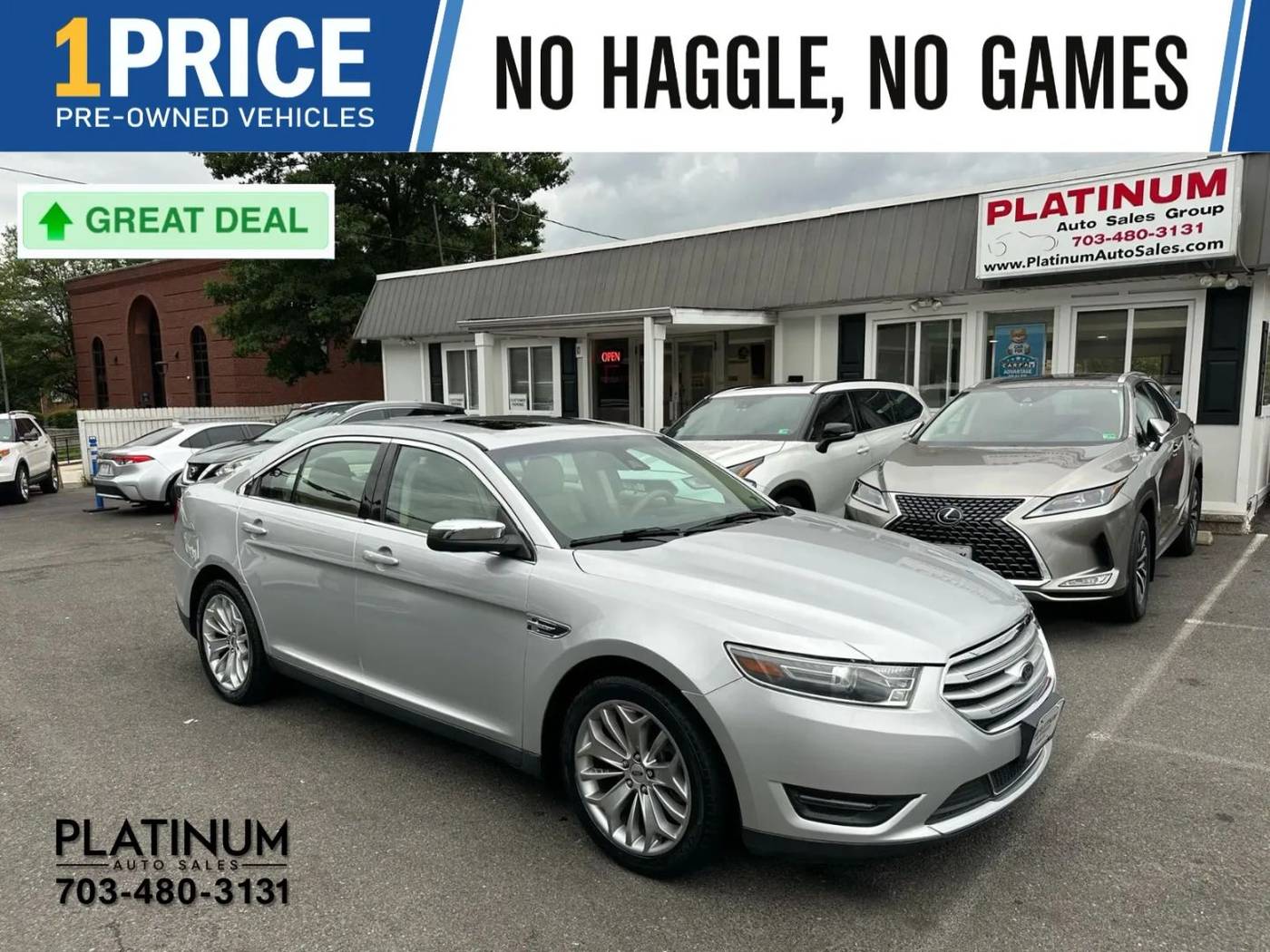 2019 Ford Taurus Limited — Sedan — 56,012 mi — Arlington, VA