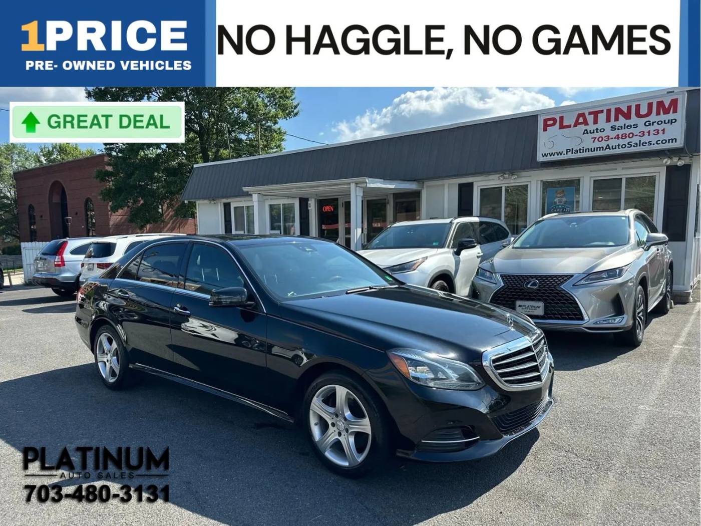 2014 Mercedes-Benz E-Class E 350 — Sedan — 125,348 mi — Arlington, VA