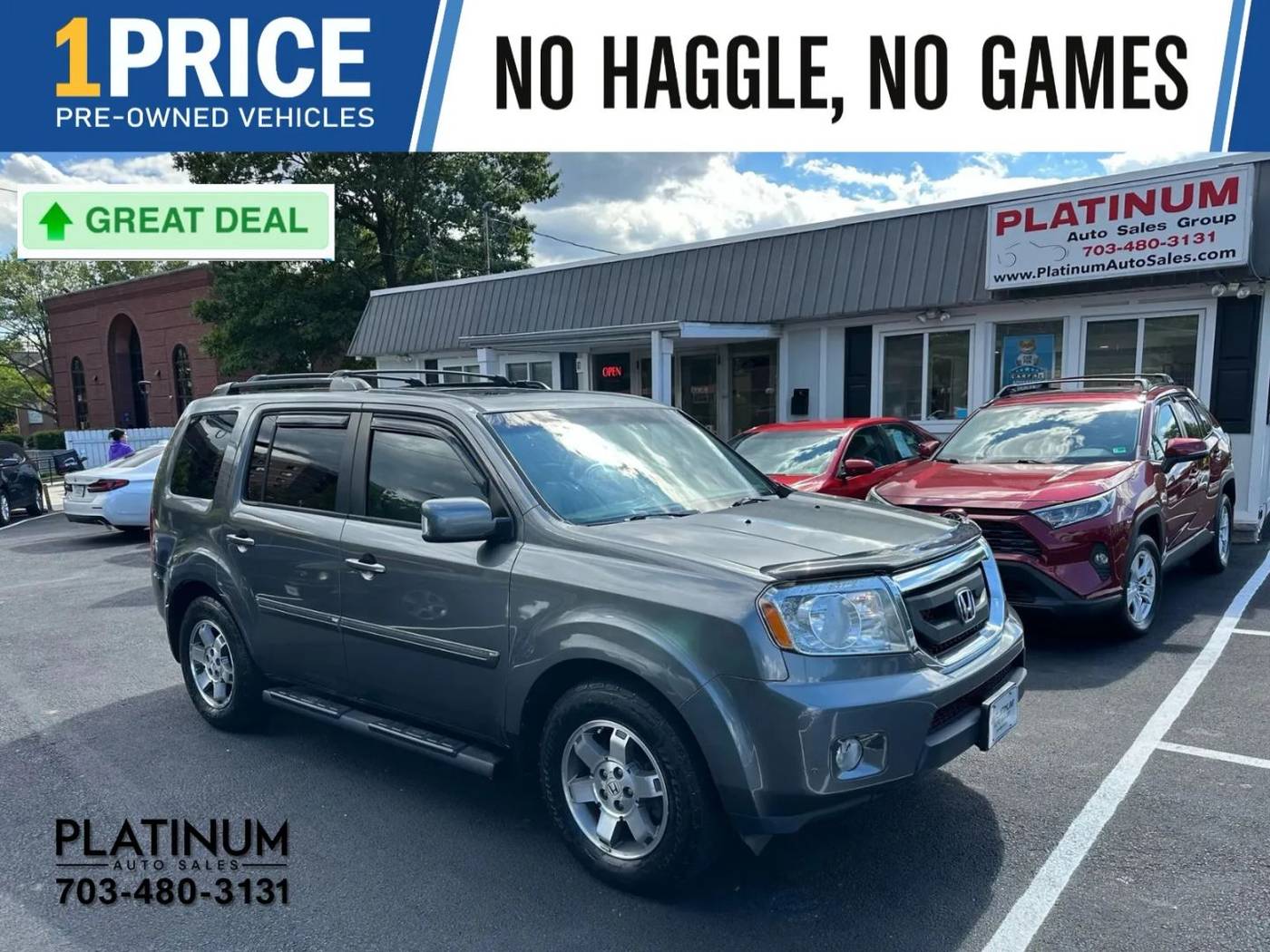 2011 Honda Pilot Touring — SUV — 175,035 mi — Arlington, VA