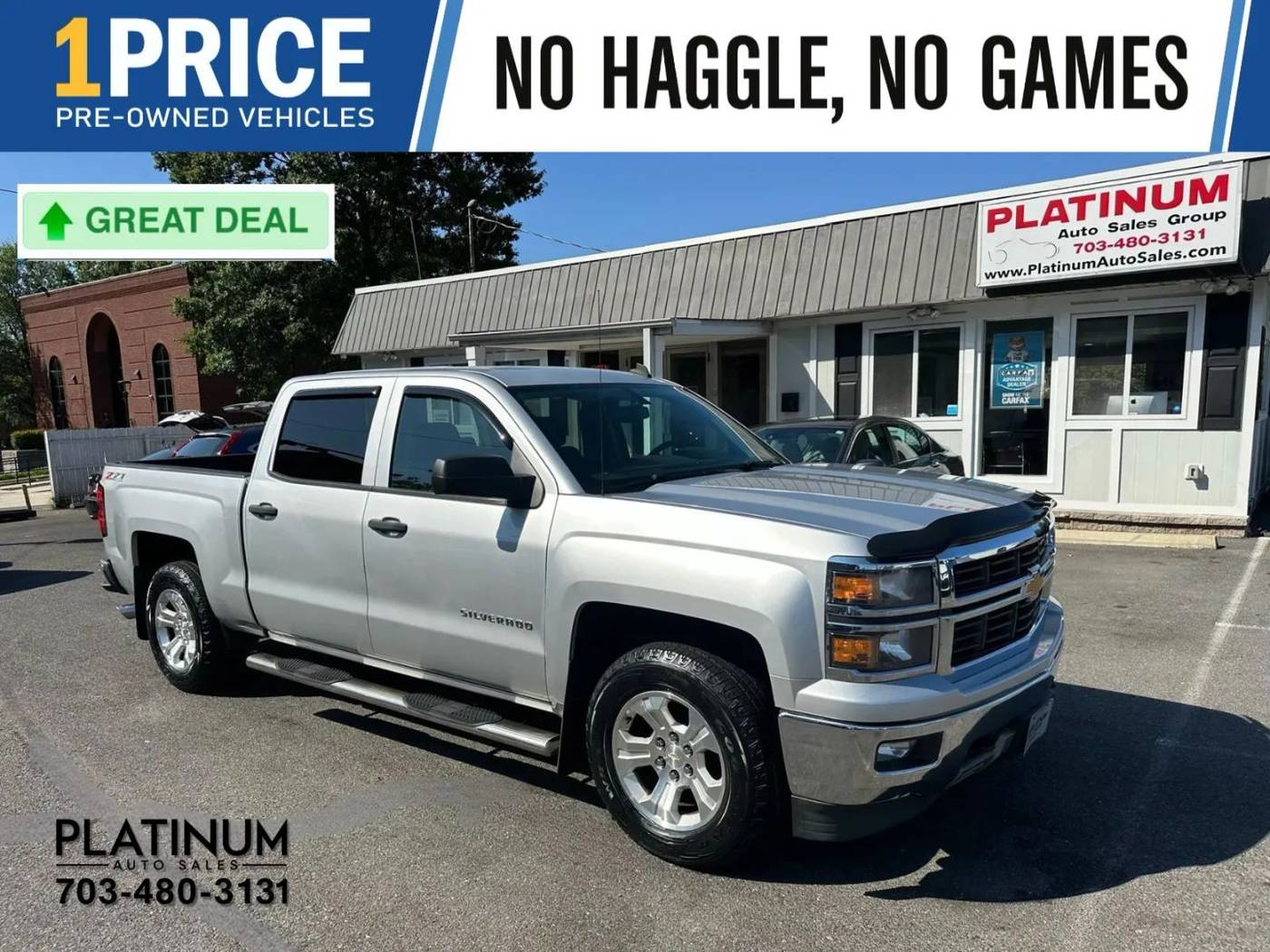 2014 Chevrolet Silverado 1500 LT — Pickup Truck — 159,055 mi — Arlington, VA