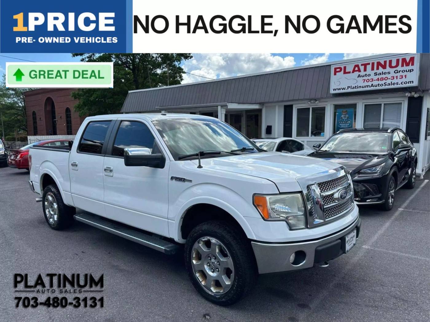 2010 Ford F-150 Platinum — Pickup Truck — 173,350 mi — Arlington, VA