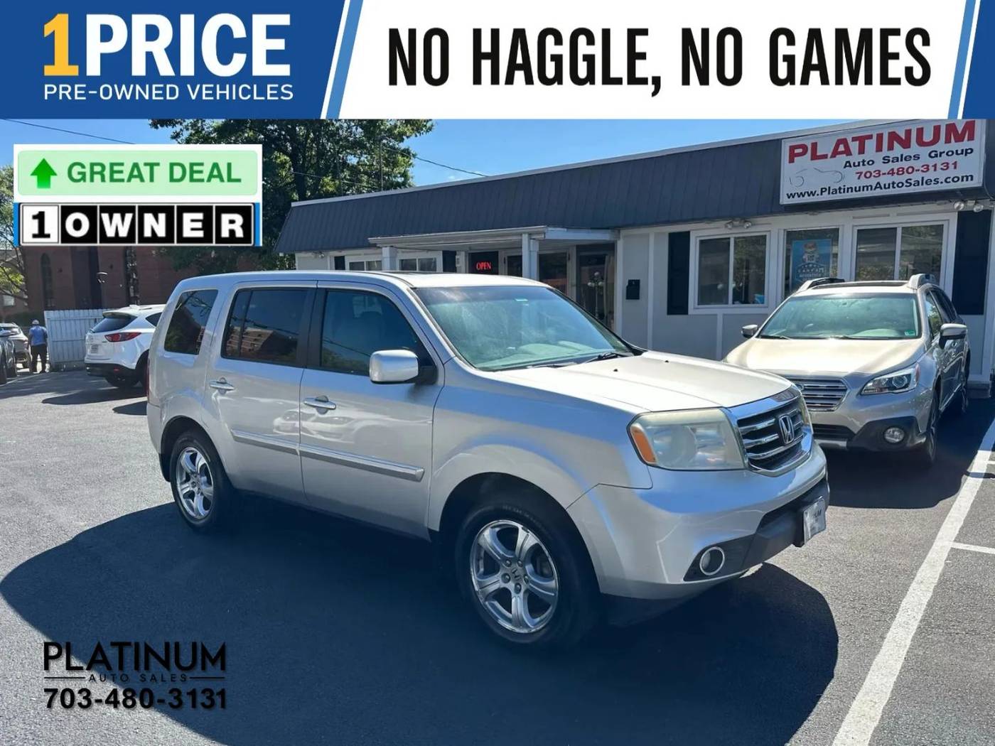 2013 Honda Pilot EX-L — SUV — 231,419 mi — Arlington, VA