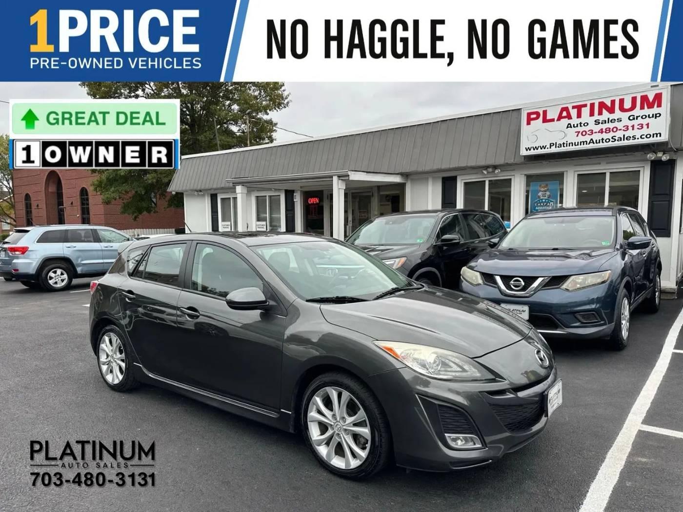 2011 Mazda Mazda3 s Sport — Hatchback — 72,946 mi — Arlington, VA