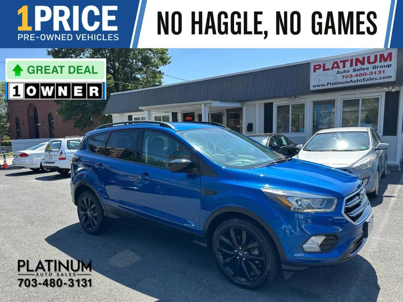 2018 Ford Escape SE — SUV — 24,458 mi — Arlington, VA