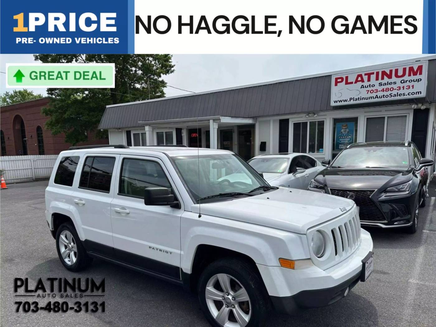 2014 Jeep Patriot Sport — SUV — 84,203 mi — Arlington, VA
