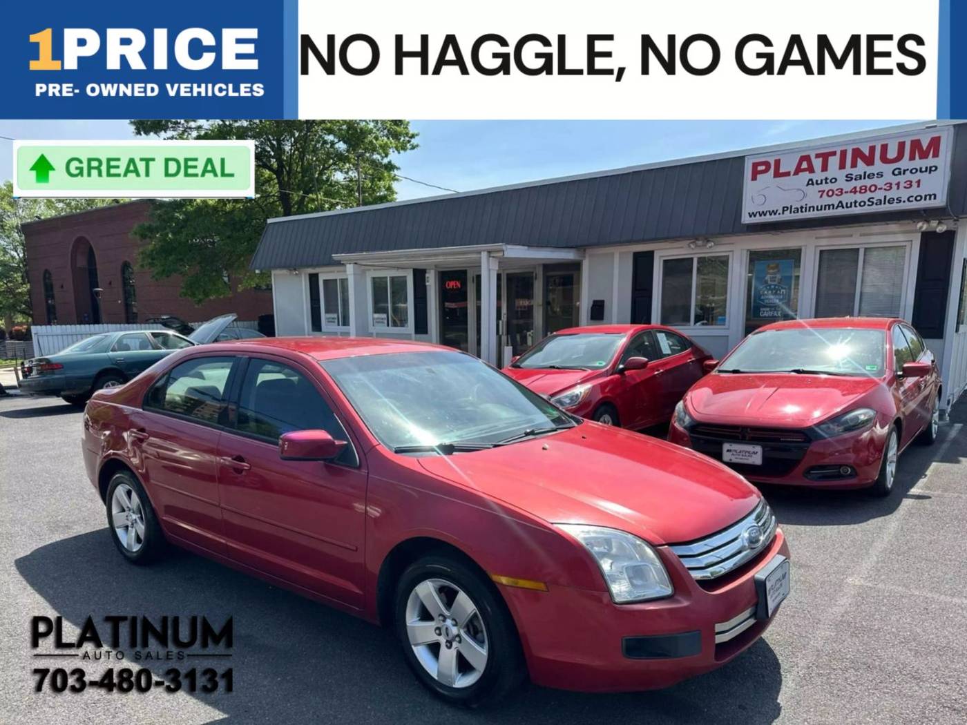 2006 Ford Fusion SE — Sedan — 142,523 mi — Arlington, VA