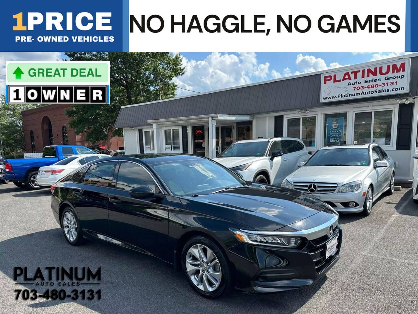 2020 Honda Accord LX — Sedan — 91,087 mi — Arlington, VA