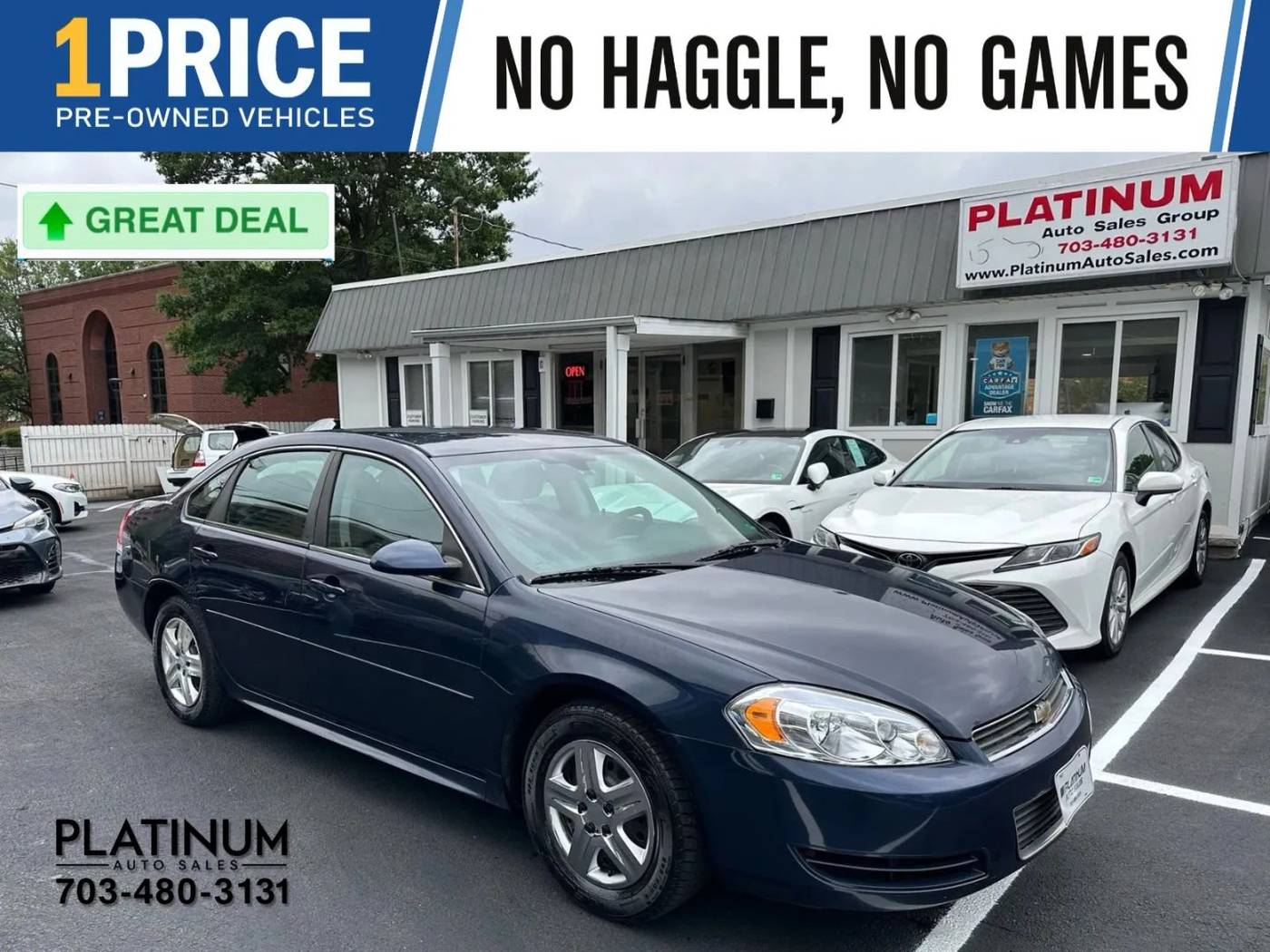 2011 Chevrolet Impala LS — Sedan — 159,513 mi — Arlington, VA