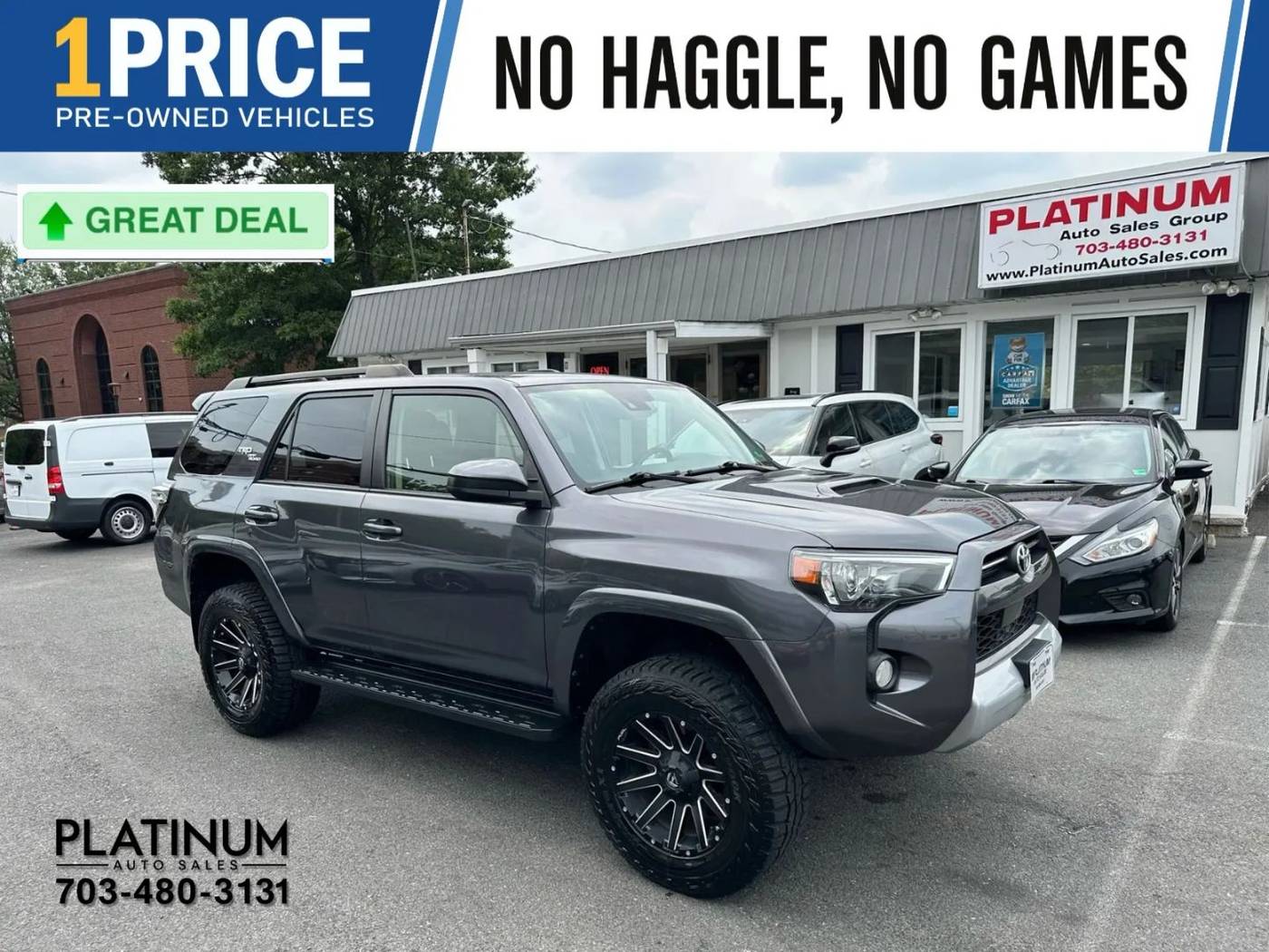 2020 Toyota 4Runner TRD Off Road — SUV — 47,545 mi — Arlington, VA