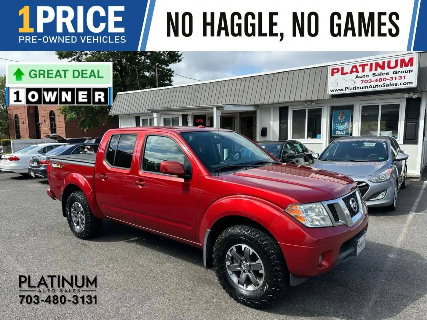 2016 Nissan Frontier PRO-4X — Pickup Truck — 130,174 mi — Arlington, VA