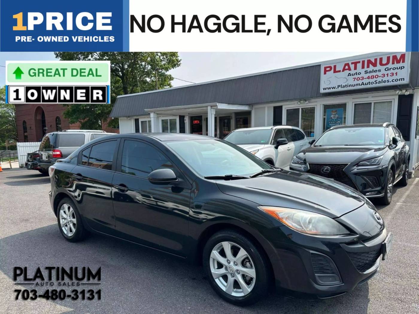 2011 Mazda Mazda3 i Touring — Sedan — 128,132 mi — Arlington, VA
