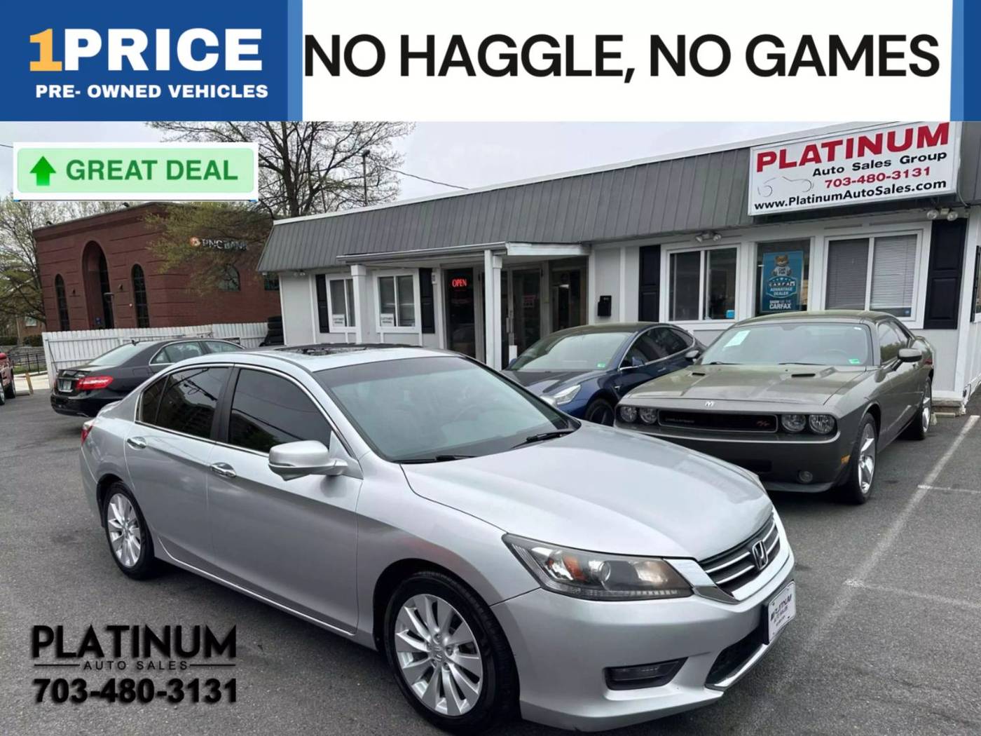 2013 Honda Accord EX — Sedan — 93,370 mi — Arlington, VA