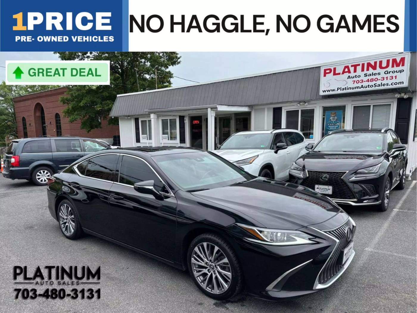 2019 Lexus ES ES 350 — Sedan — 110,667 mi — Arlington, VA