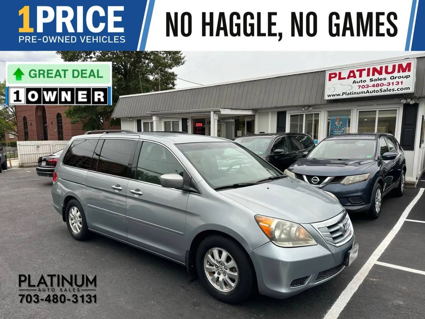 2010 Honda Odyssey EX — Minivan — 113,605 mi — Arlington, VA