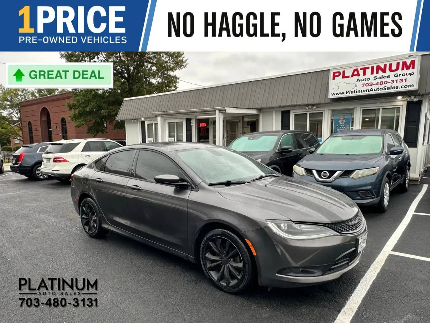 2015 Chrysler 200 S — Sedan — 213,848 mi — Arlington, VA