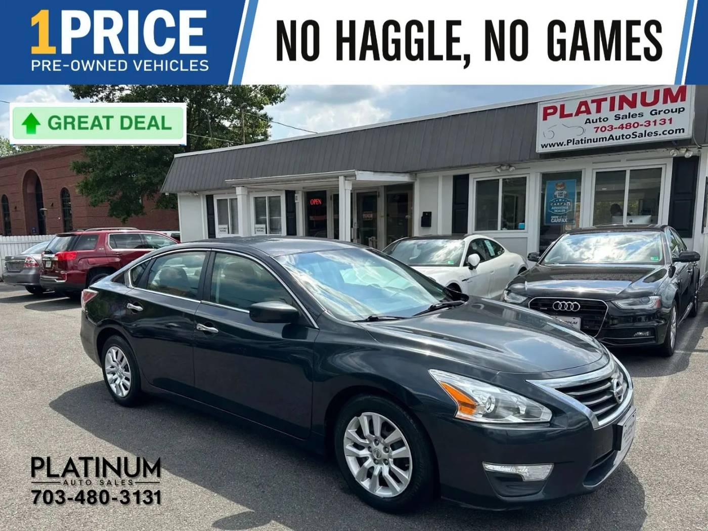 2014 Nissan Altima 2.5 S — Sedan — 149,070 mi — Arlington, VA
