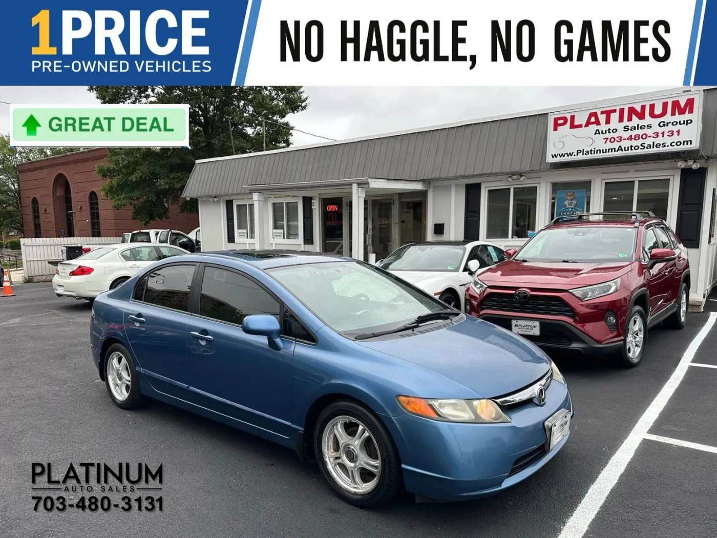 2007 Honda Civic EX — Sedan — 115,836 mi — Arlington, VA