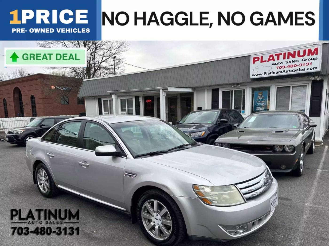 2008 Ford Taurus SEL — Sedan — 183,125 mi — Arlington, VA