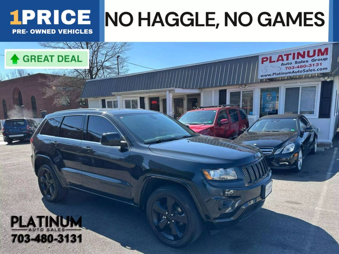 2015 Jeep Grand Cherokee Altitude — SUV — 220,775 mi — Arlington, VA