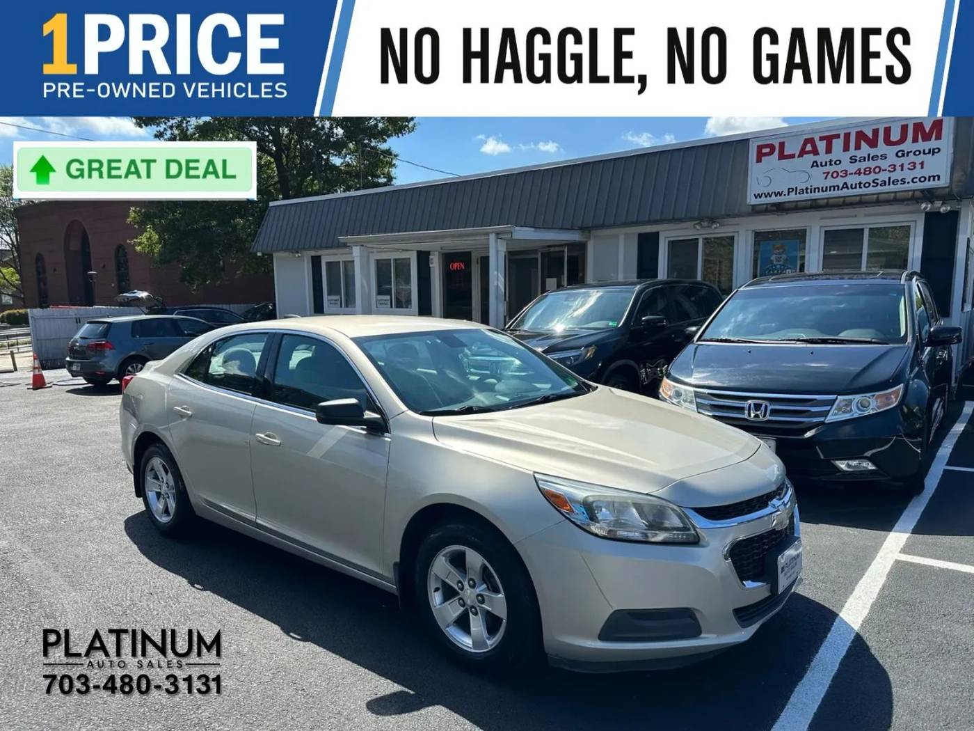 2016 Chevrolet Malibu Limited LS — Sedan — 75,496 mi — Arlington, VA