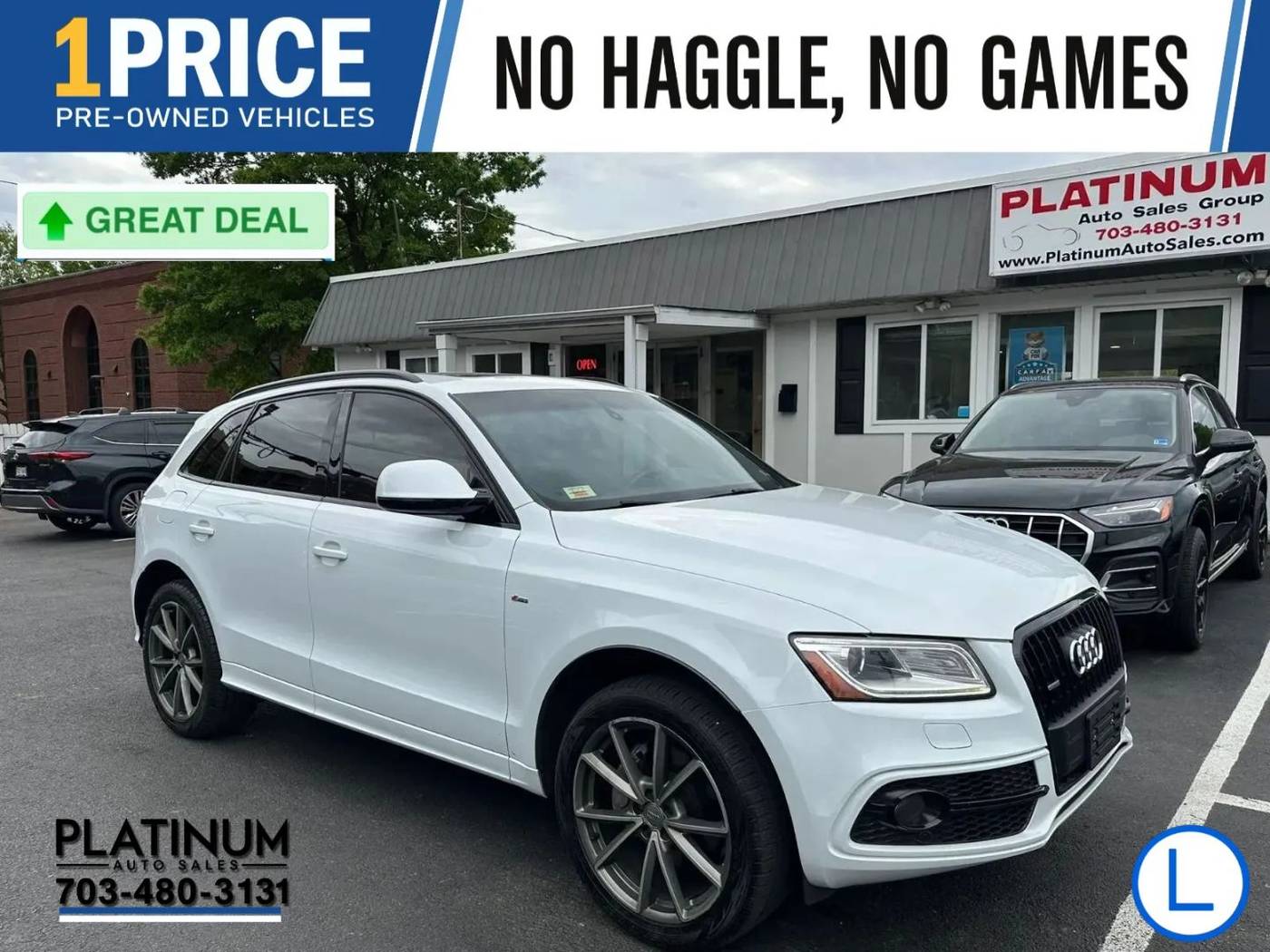 2016 Audi Q5 Premium Plus — SUV — 100,958 mi — Arlington, VA