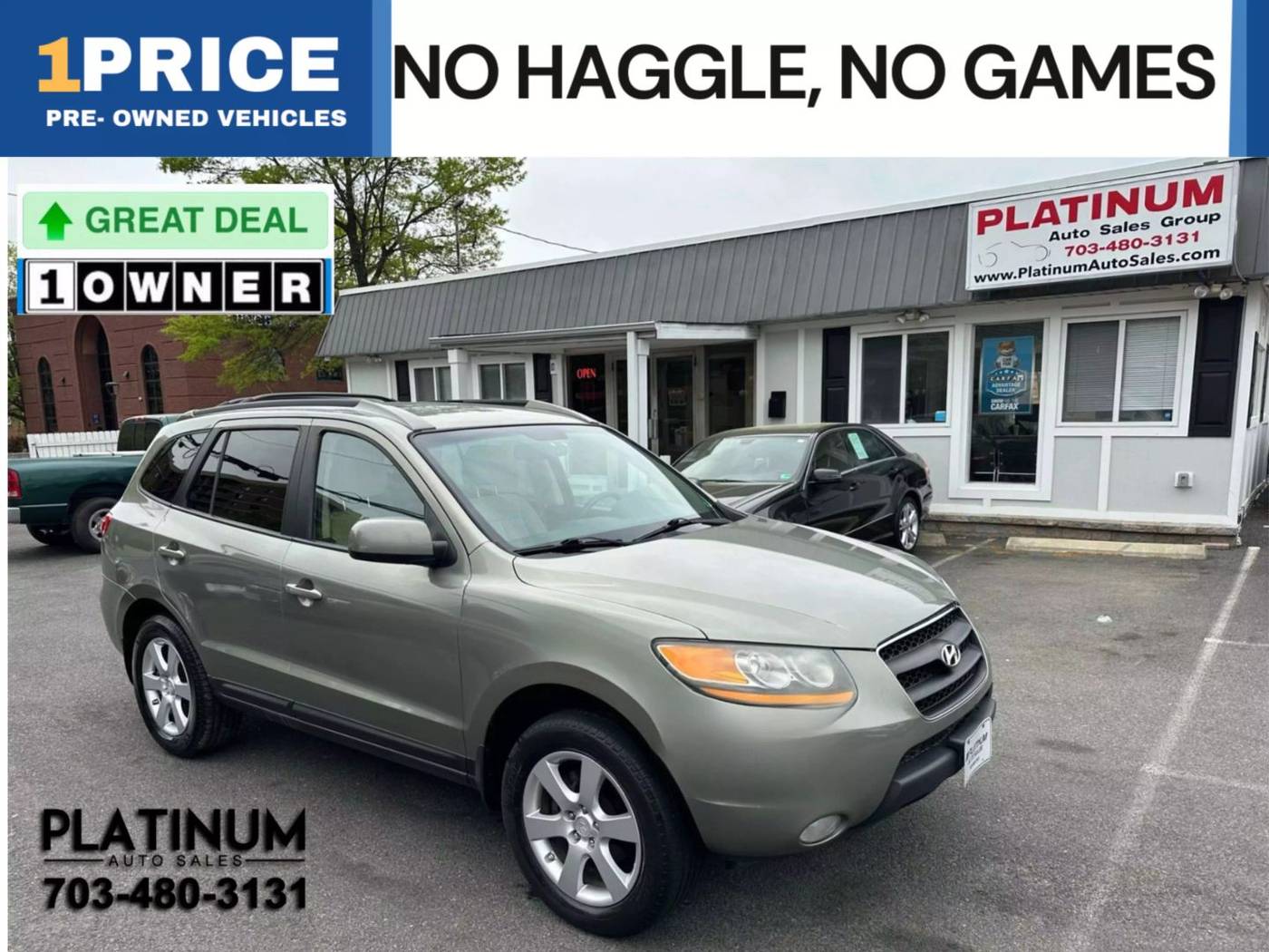 2009 Hyundai Santa Fe SE — SUV — 125,147 mi — Arlington, VA