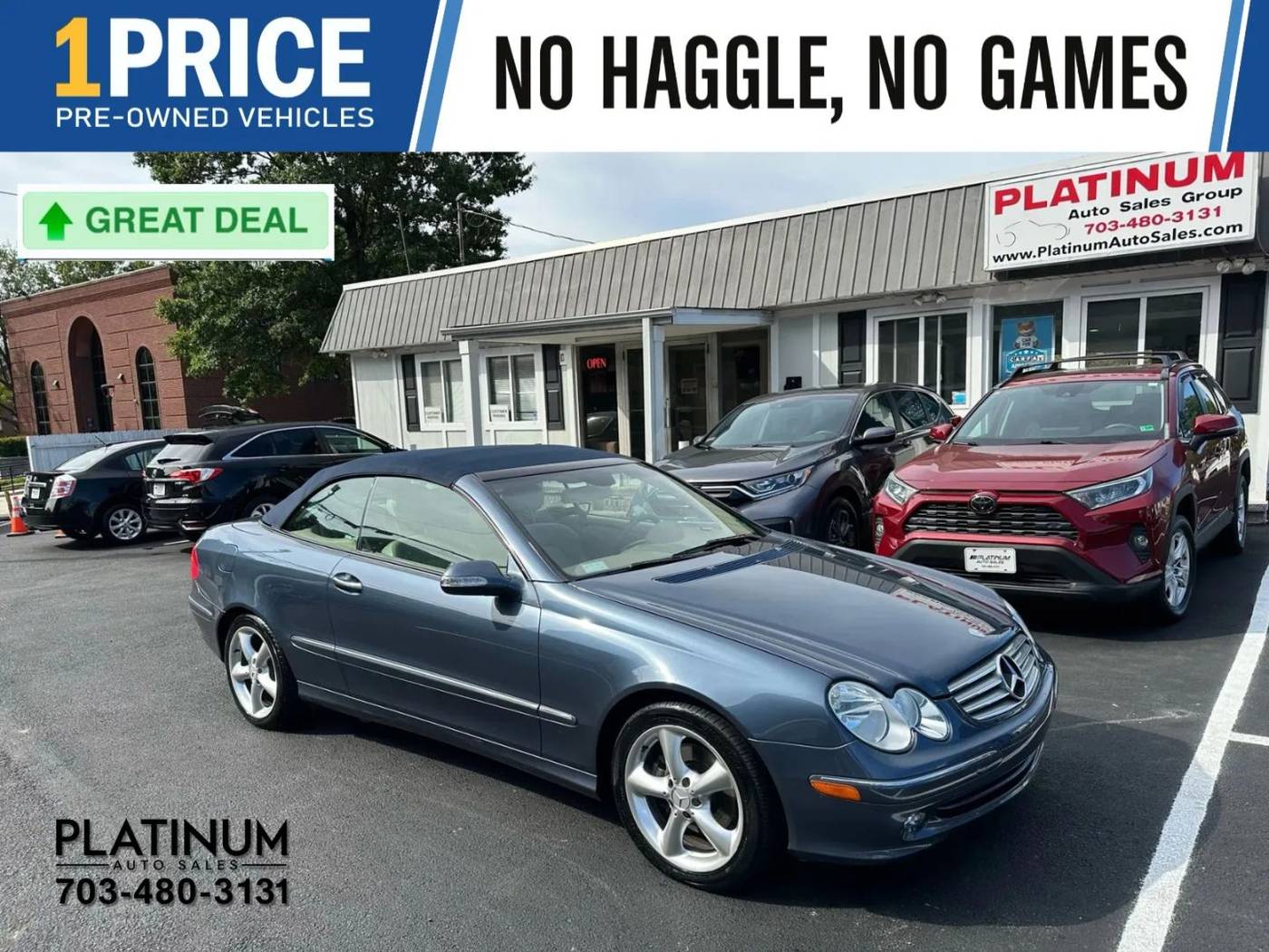2005 Mercedes-Benz CLK CLK 320 — Convertible — 45,184 mi — Arlington, VA