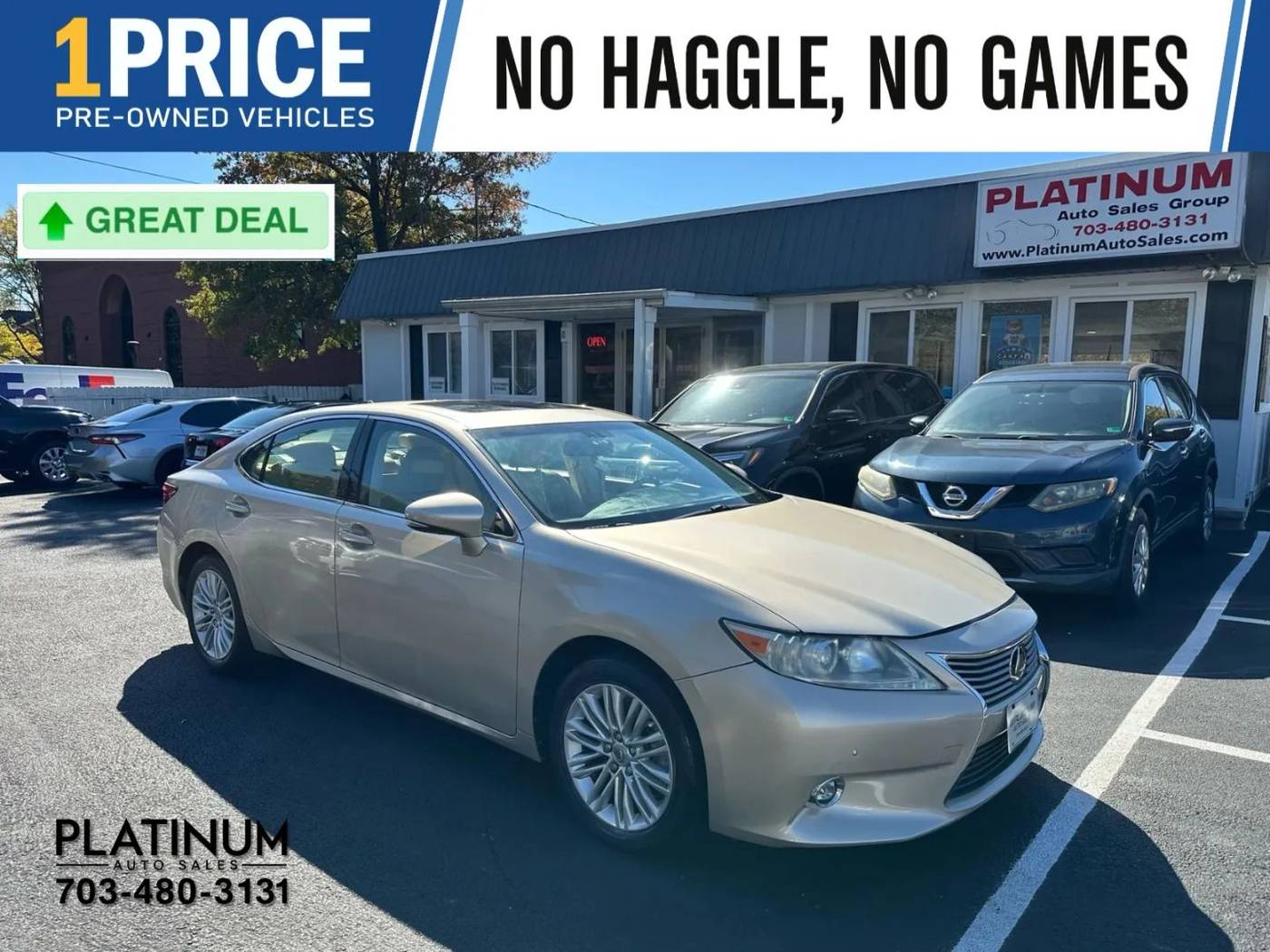 2014 Lexus ES ES 350 — Sedan — 102,237 mi — Arlington, VA