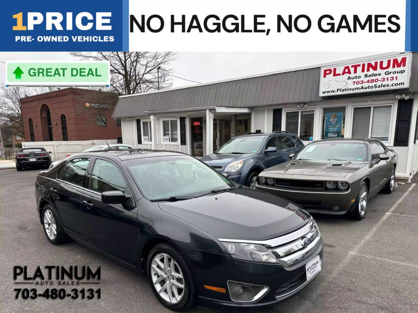 2010 Ford Fusion SEL — Sedan — 152,803 mi — Arlington, VA