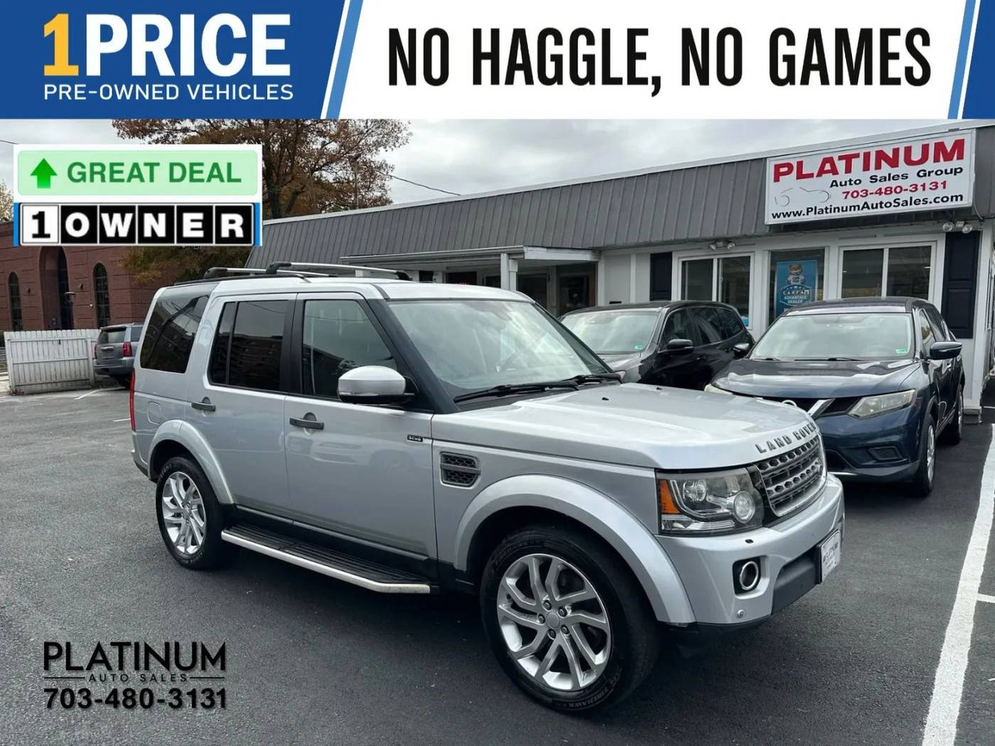 2016 Land Rover LR4 HSE — SUV — 114,500 mi — Arlington, VA